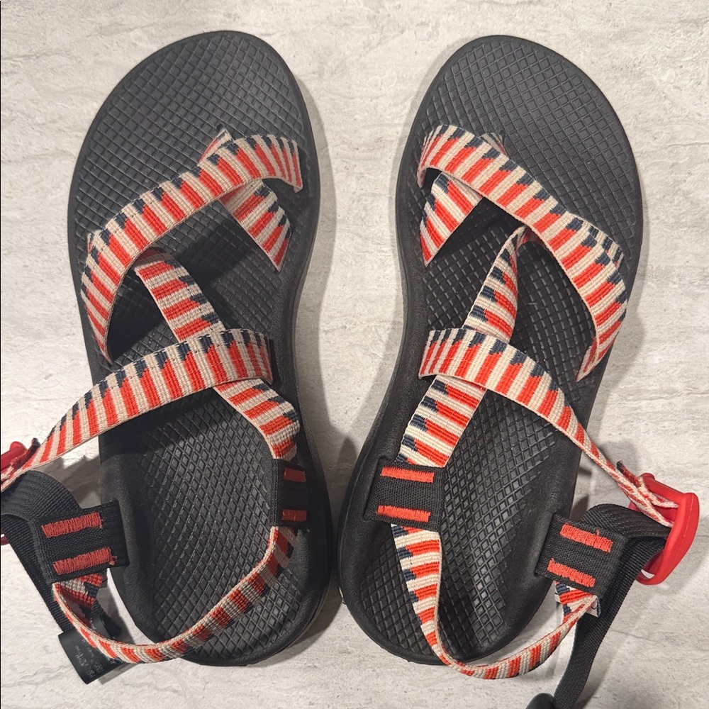 Chaco Women's Sandals with Red and Black Straps